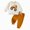 White, variant on zuwimk Baby Halloween Clothes Outfits Toddler Boy Cute Pumpkin Crew Neck Long Sleeve Sweatshirt Tops Pants Set(18-24 Months,White)