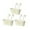 White, variant on Olilia 3 Pcs Hanging Flower Pot, Metal Iron Bucket Planter Box with Detachable Hooks, Outdoor Flowers Holder for Railing Fence Balcony Garden Yard - Black