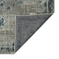 thumbnail image 4 of 8' x 11' Teal Blue Medallion Power Loom Area Rug, 4 of 5