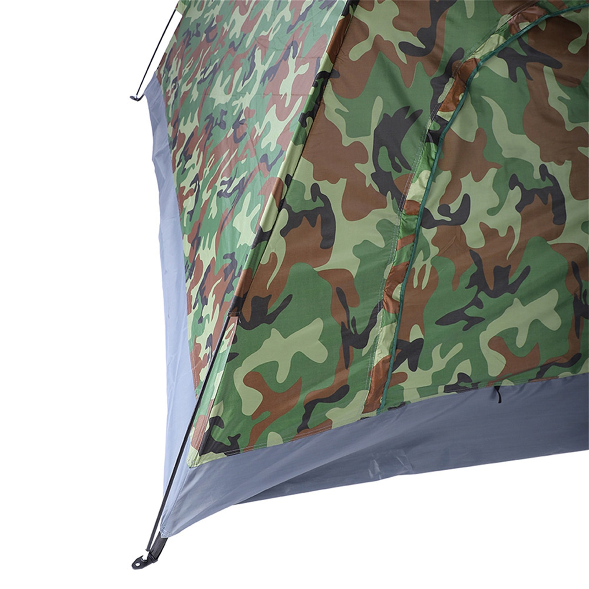 Kadyn Camouflage Camping Tent, Dome 3-4 Person Camping Pop-Up Tent Spacious, Lightweight, for Outdoor Hiking