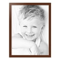 thumbnail image 2 of ArtToFrames 21" x 28" Walnut Picture Frame, 21x28 inch Brown Wood Poster Frame (WOM-4086),  Pack, 2 of 8
