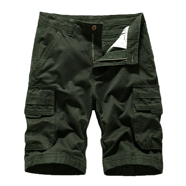 FAIWAD Shorts Cargo pour Hommes Classiques Légers Séchage Rapide Shorts Décontractés Été Amples Randonnée Sport Golf