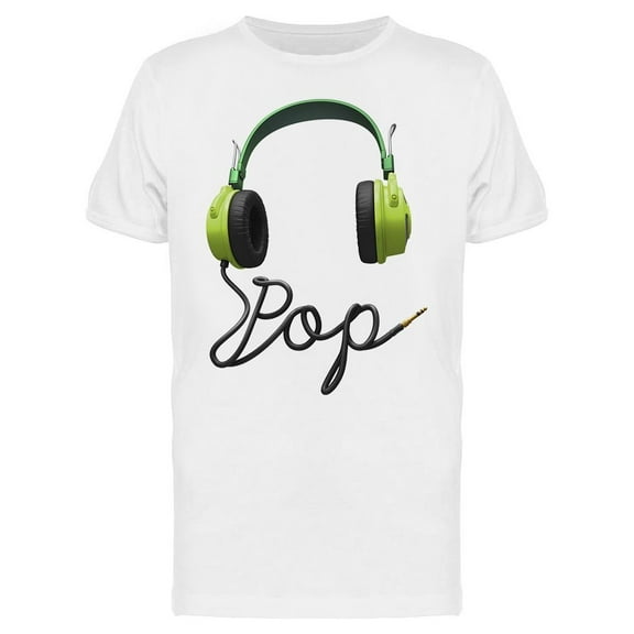 Pop Music T-Shirt Men -Image by Shutterstock Men T-Shirt, Male XX-Large