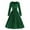 Green, variant on Lindreshi Fall Dresses for Women Homecoming Dresses Women's Neck Long Sleeve Retro High Waist Makings Dress