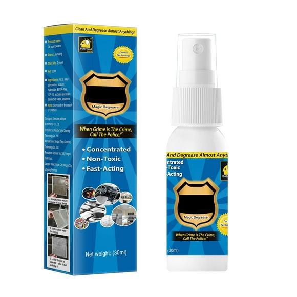 Oil Cleaner 30ml/100ml Heavy Oil Cleaning Cooktop Oil Cleaner Oil Cleaner Multifunctional Cleaner30ml/100ml