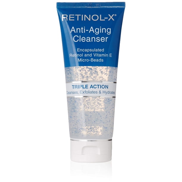 Limpiador en gel antienvejecimiento Retinol-X, 4 onzas