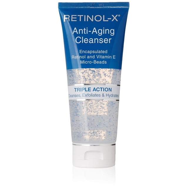 Limpiador en gel antienvejecimiento Retinol-X, 4 onzas