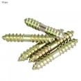 thumbnail image 3 of 10pcs 6x40mm Double-Ended Dowel Screws for Woodworking Wooden Furniture Connector Set, 3 of 8