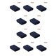 thumbnail image 1 of Sonducket Nylon Mano Muñeca Soporte Compresión Envolturas Muñequera Ajustable Deporte Vendaje Brace Ciclismo Escalada Béisbol Azul oscuro Azul oscuro 10piezas Sonducket CBP040839, 1 of 6