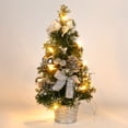 thumbnail image 1 of Tabletop Christmas Tree  40CM Tall Artificial Christmas Tree with Hanging Ornaments Pine Tree  Decoration, 1 of 9