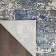 thumbnail image 5 of Nourison Rustic Textures Abstract Grey/Blue 5'3" x 7'3" Area Rug, (5x7), 5 of 8