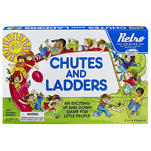 Jeu Chutes And Ladders : Série Rétro Édition 1978