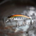 thumbnail image 3 of 2PC Bionic Hard Bait Fishing Lures Jigs - 5.2cm/2.05inch 4.5g Jerkbait for Bass, Pike, and More - Sinking Minnow Wobblers and Swimbait Tackle for Successful Fishing, 3 of 10