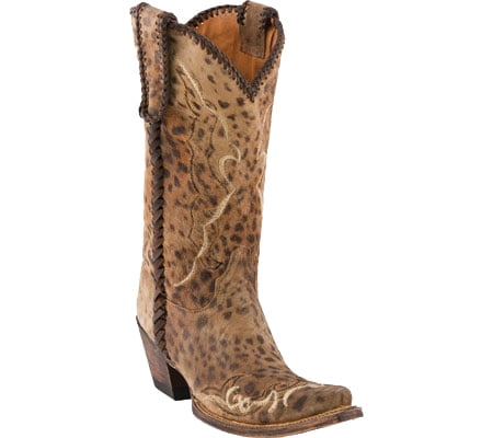lucchese cheetah print boots