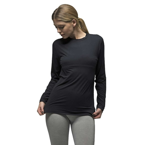 Heat Holders - Ladies Long Sleeve Thermal Top | Lightweight | Fleece Lined