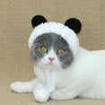 thumbnail image 2 of BESTYASH Disfraz De Con Gorro De Panda Tejido Para Mantener El Calor Y Proteger, 2 of 6