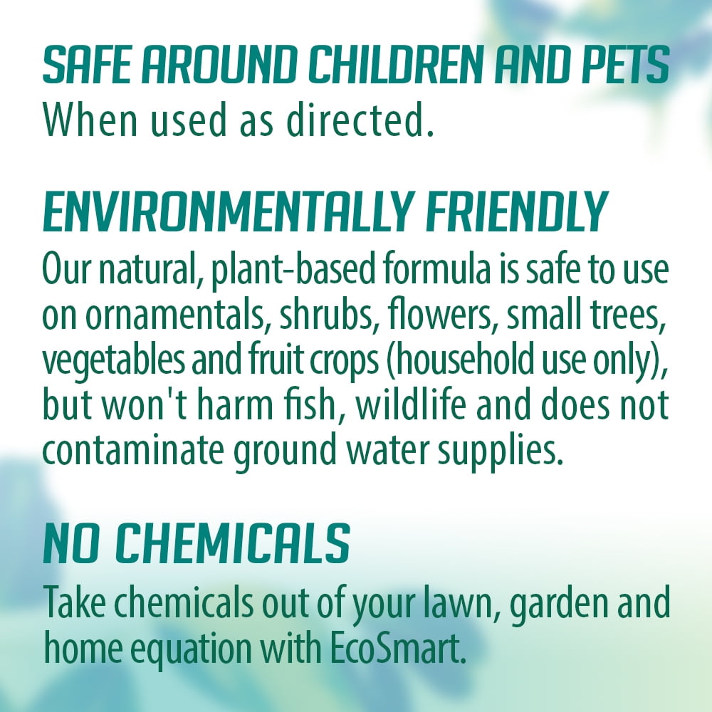 EcoSmart Natural, Plant-Based Garden Insect Killer, 24 Ounce Ready-to-Spray Bottle (Pack of 2)