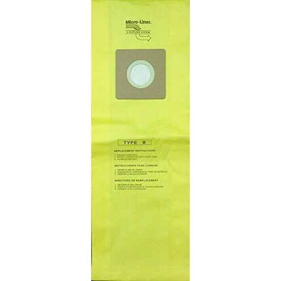 DVC Eureka Style LS 61820B Micro Allergen Vacuum Cleaner Bags Made in USA [