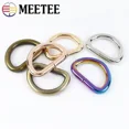 thumbnail image 4 of 10 Uds. Hebillas de correa de Metal de 13-50mm para bolso, mochila, cinturón, hebilla de anillo O D, correas, Collar de perro, cierre de bucle, accesorios de cuero DIY, 4 of 5