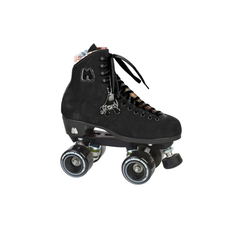 Riedell Quad Roller Skates Black Suede Walmart