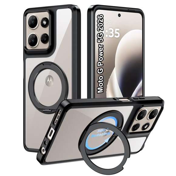 Funda Suttkue para Moto G Power 5G 2025/2026 negra