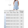 thumbnail image 3 of SHOWMALL Plus Size Sleeveless Summer Dress for Women, Perfect Mother's Day Gift, Purple 3X Casual Pleated Dress with Pockets for Party & Graduation, 3 of 7
