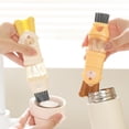thumbnail image 4 of 3 In 1 Cup Lid Cleaning Brush, Multifunctional Crevice Portable Cup Lid Cleaning Brush For Bottle Gap Tight Spaces Cup (White), 4 of 7