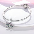 thumbnail image 4 of NARMO 925 Sterling Silver Inlaid Butterfly Charm, 5A Zircon DIY Fit European Bracelet Women's Jewelry Gift for Her, 4 of 7