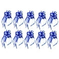 thumbnail image 4 of Phenofice Wedding Ribbon Bows Holidays Decoration Plastic Blue 10Pcs, 4 of 8