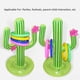 thumbnail image 5 of Juego de anillos inflables, juego de juguetes de anillos inflados, juego de anillos inflados, juego de anillos de cactus inflable, ultra sensible, 5 of 9