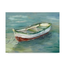 Trademark Fine Art 'Boats By the Shore I' Canvas Art by Ethan Harper