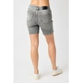thumbnail image 2 of Judy Blue Contrast Wash Bermuda Shorts, Size S, 2 of 2