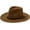 Light Brown, variant on Bozeman Mushroom Wool Crushable Cowboy Western Hat - Medium