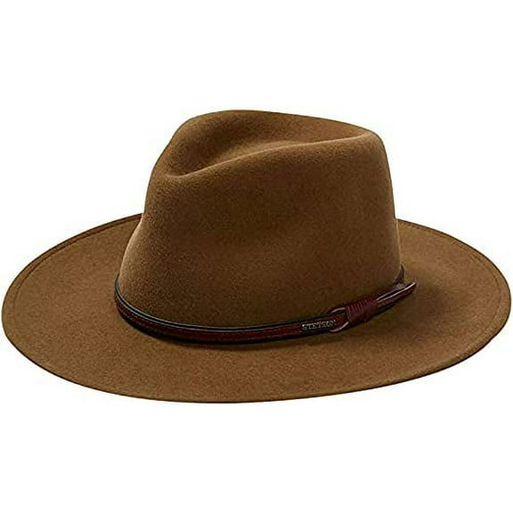 Stetson Men's Bozeman Outdoor Hat (Light Brown, X-Small)