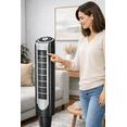 thumbnail image 3 of Ventilador de torre de pedestal de oscilación de 91 cm Holmes  Htf3610ar-b con control remoto negro de 36 pulgadas, 3 of 5