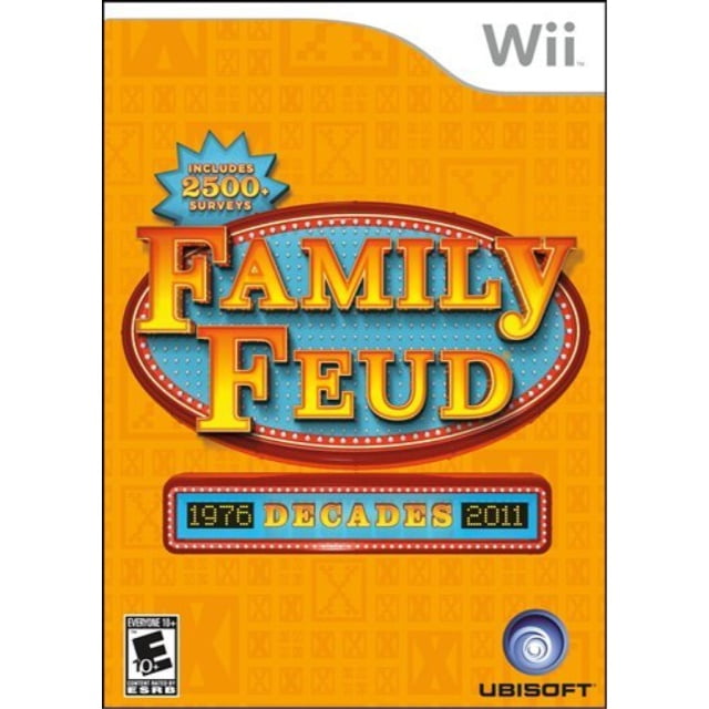 Family Feud Decades Wii Walmart Com Walmart Com
