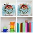 thumbnail image 6 of Ryvnso Christmas Bells Wreaths Storage Basket Large Bin Foldable Boxes Toys Organizer 14.2x10.2x8.3in 2 PCs, 6 of 8