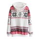 thumbnail image 2 of Otoño Invierno Mujer Sudaderas Con Capucha Manga Larga Estampado De Copos De Nieve Jersey De Bolsillo (S) Likrtyny Mujer, 2 of 6