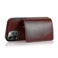thumbnail image 5 of Funda de piel sintética con tarjetero para iPhone 12 Pro Max, 5 of 5