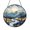 Acrylic 3.5 Inch, variant on Mountain Wilderness Stained Glass Suncatcher Night Sky Window Hanging Cozy Cabin Nature Decor Gift