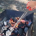 thumbnail image 4 of OULII Pince pour Foyer Extérieur avec Poignée en Acier Inoxydable pour Camping Barbecue et Cheminée, 4 of 8