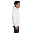 thumbnail image 3 of Le Hanes 78 oz EcoSmart 50/50 Capuche à Fermeture Éclair Complète - Blanc - TG, 3 of 3