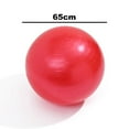 thumbnail image 2 of Total Body Balance Ball Kit - Includes Anti-burst Stability Exercise Yoga Ball, Air Pump Red 55cm, 2 of 5