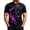 wei163-Purple, variant on IWRICH Graphic T-Shirts for Men Novelty 3D Print Skeleton Tee Shirts Summer Short Sleeve Tee Top Yellow XL