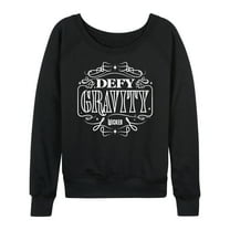 Wicked - Defy Gravity - Women's French Terry Pullover Long Sleeve Shirt