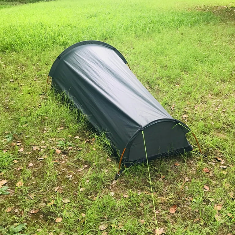 Suzicca Backpacking Tent Outdoor Camping Sleeping Bag Tent Lightweight Single Person Tent