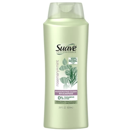 (2 Pack) Suave Professionals Rosemary + Mint Shampoo, 28