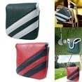 thumbnail image 1 of Golf Club Head Cover,Mallet Putter Headcover Golf Club Head Cover,PU Golf Protector Outdoor Sports Activities,Lightweight Protection Lightweight Golf Sport,Head Protective Sleeve Guard Style AD, 1 of 8