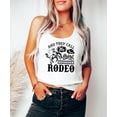 thumbnail image 4 of And They Call The Thing Rodeo Western Tank Top for Women & Teens Cute Country Top White Tank Top Medium, 4 of 4