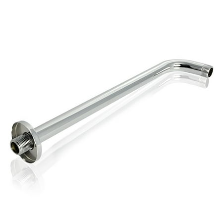 L Shaped Shower Arm Extension With 16 Inch Length Stainless Steel In Polished Chrome Replacement For Rainfall Head Canada - 16 Shower Arm L Shaped Shower Arm Extension With 16 Inch Length Stainless Steel In Polished Chrome Replacement For Rainfall Head Canada - 16 Shower Arm